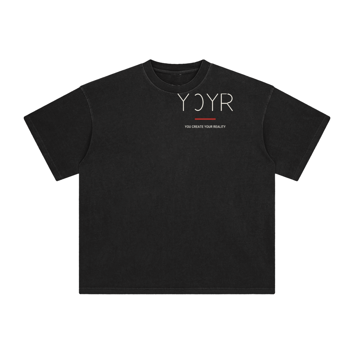 YCYR Create Your Reality — Washed Graphic Tee