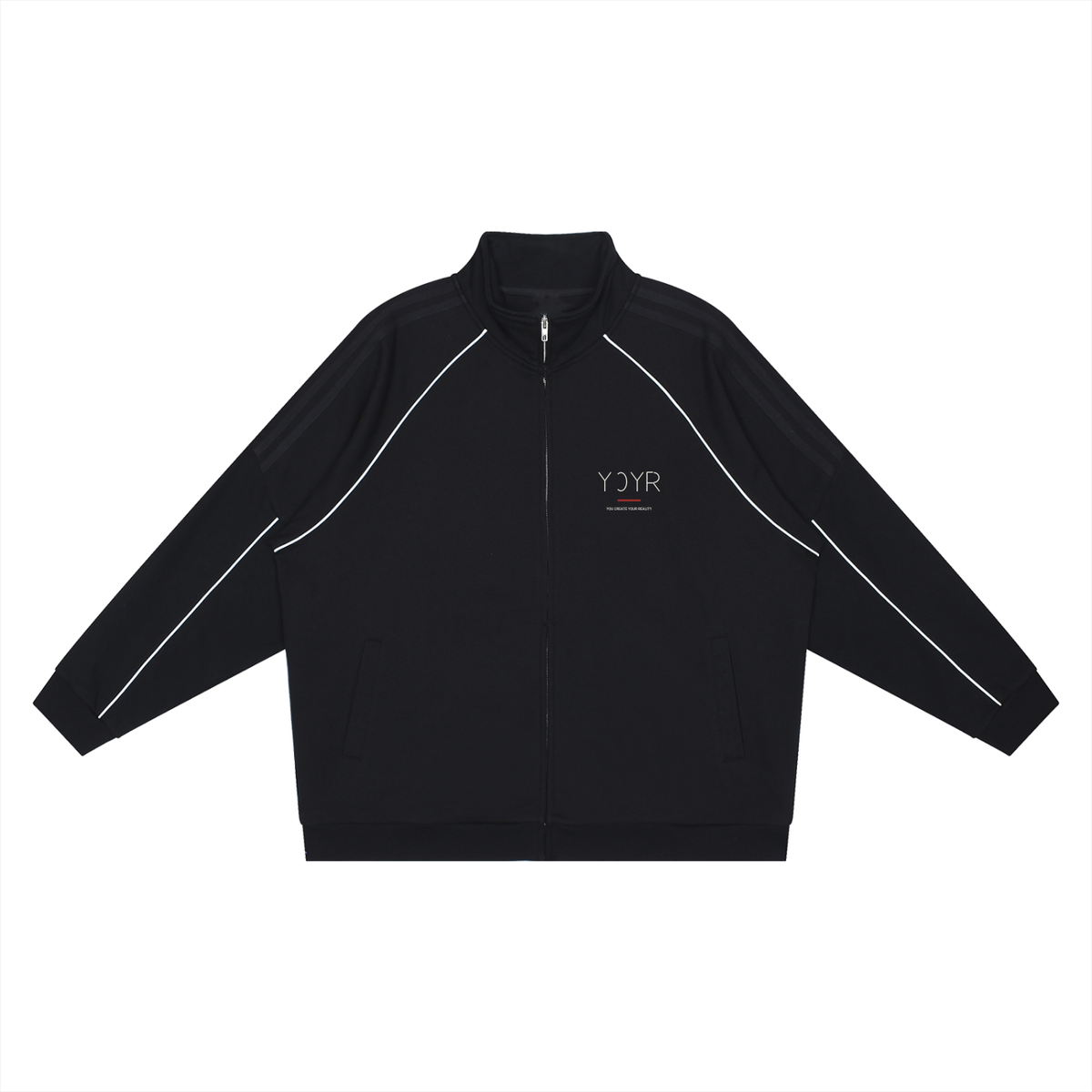 YCYR Create Your Path — Reflective Zip Jacket