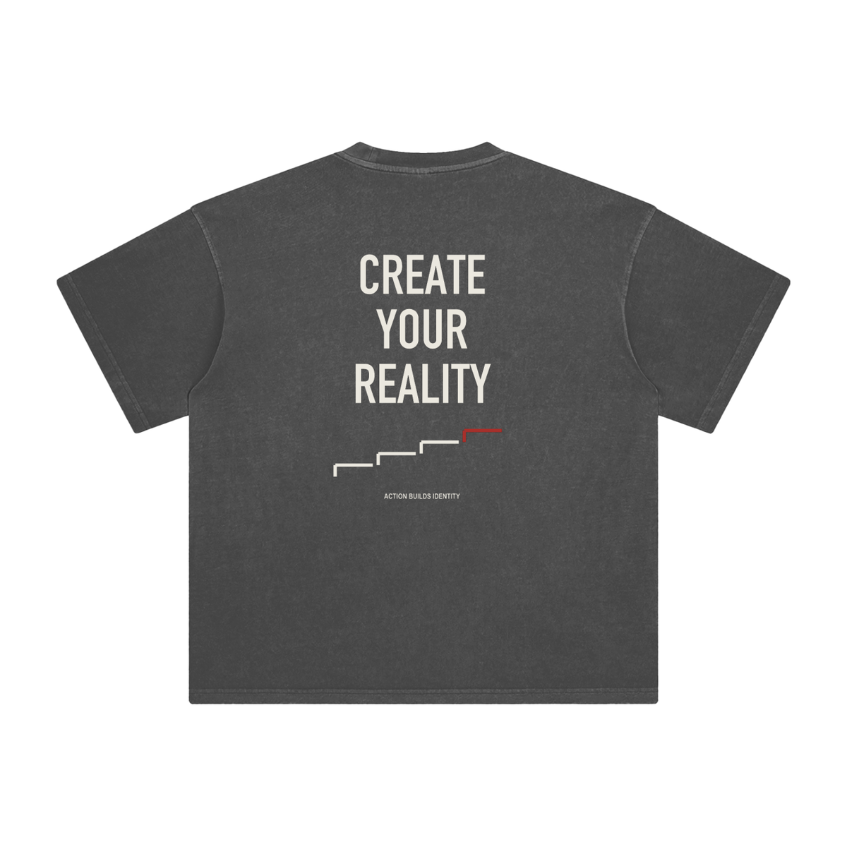 YCYR Create Your Reality — Washed Graphic Tee