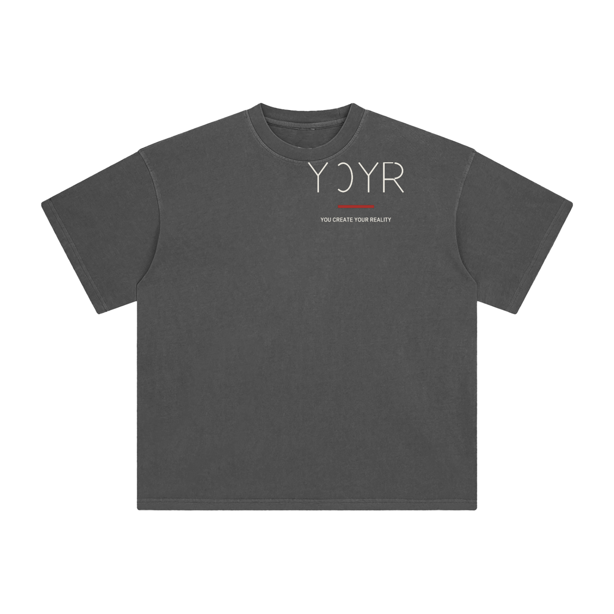 YCYR Create Your Reality — Washed Graphic Tee