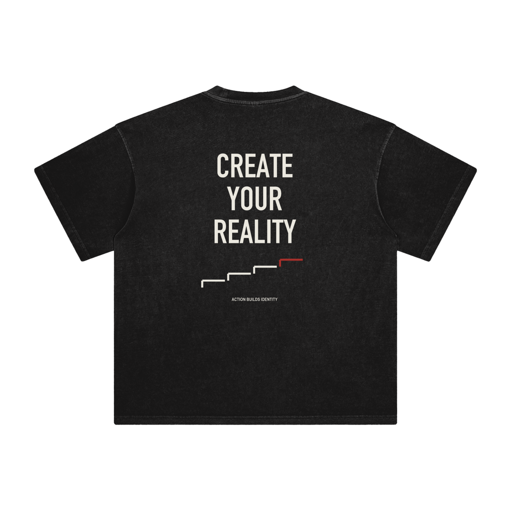 YCYR Create Your Reality — Washed Graphic Tee