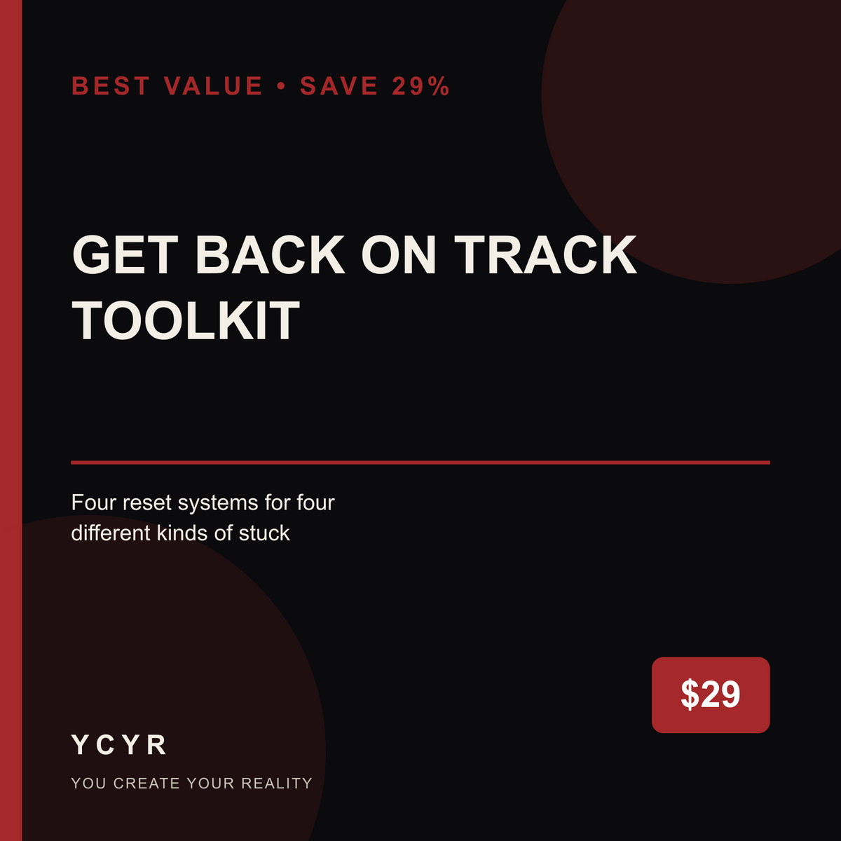 Get Back on Track Toolkit